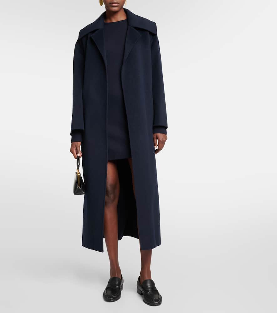 Eridani wool minidress