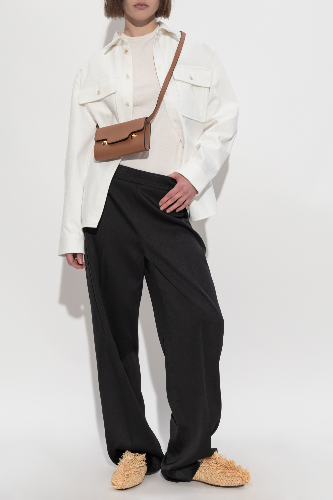 Denim Shirt, Women's, White
