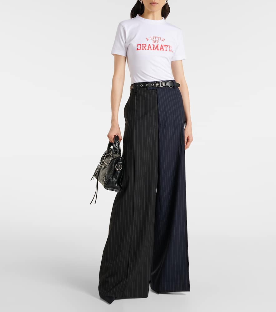 Vetements Pinstripe wool blazer