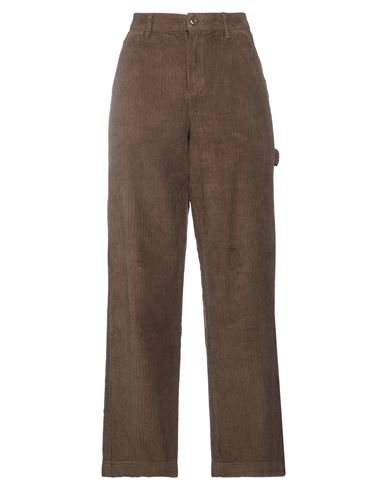 Woman Pants Khaki Size M Cotton