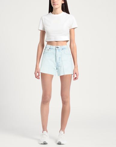 Woman Denim shorts Blue Size 24 Cotton
