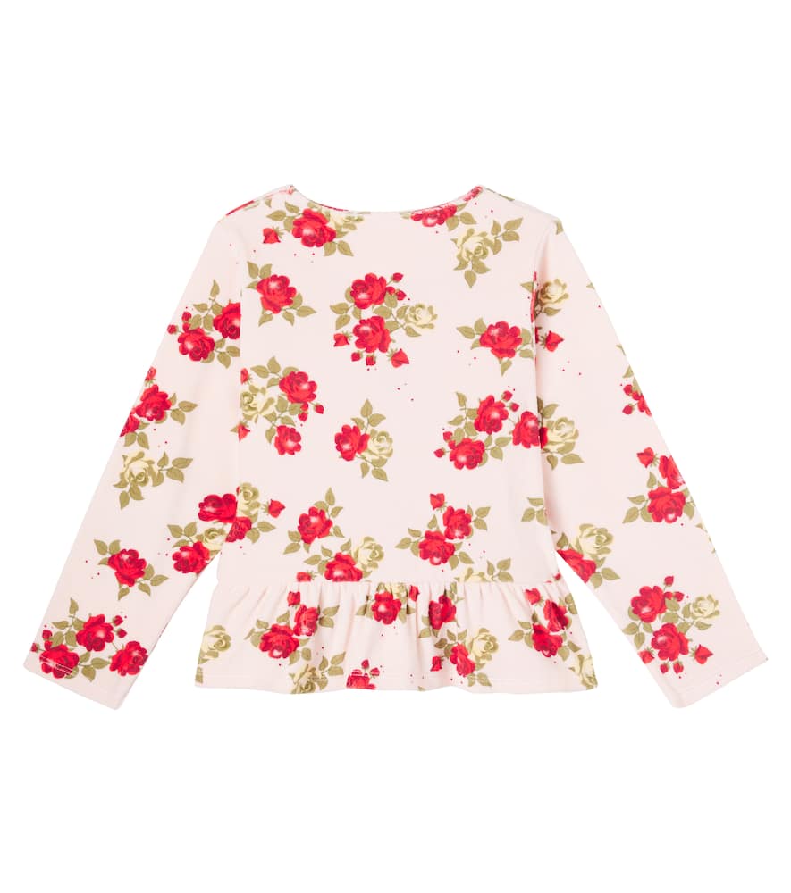 Konges Sløjd Velula floral velvet cardigan