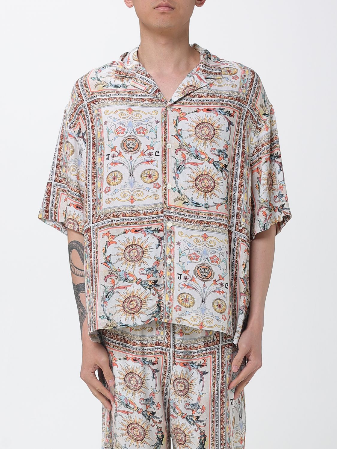 Shirt Men color Brown
