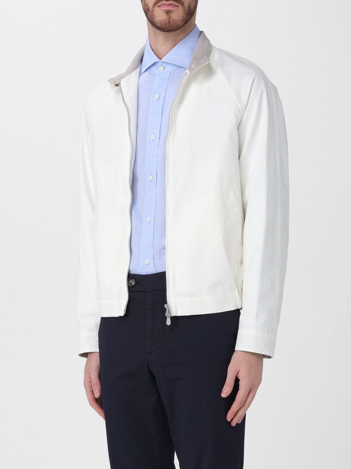 Jacket Men color White