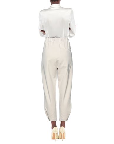 Woman Pants Ivory Size L Viscose, Nylon, Elastane
