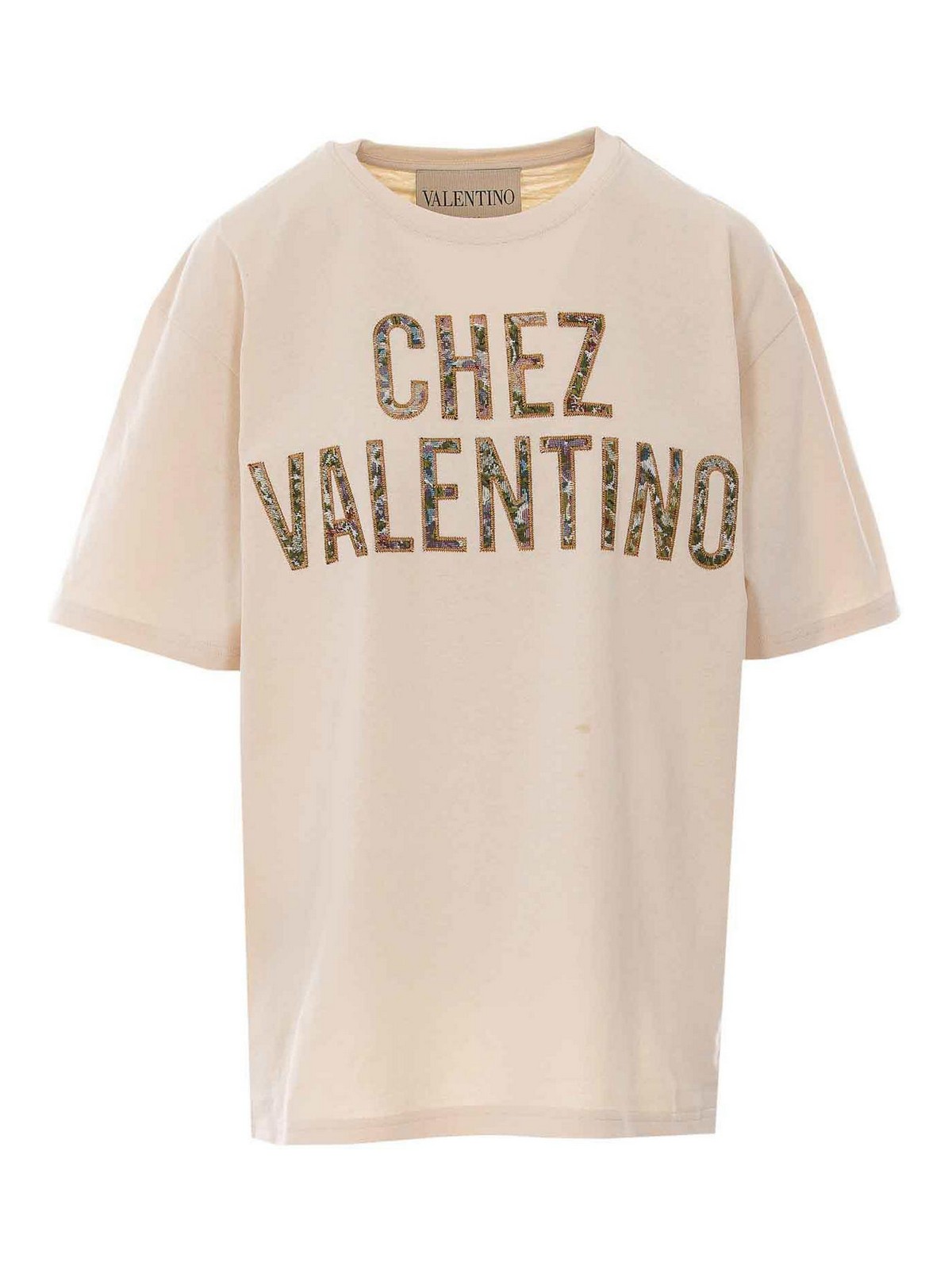 Betulla Beige Chez Valentino T-Shirt