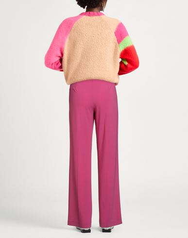 Woman Pants Fuchsia Size 6 Polyester, Elastane