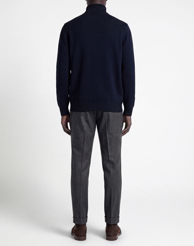 Man Turtleneck Midnight blue Size 46 Virgin Wool