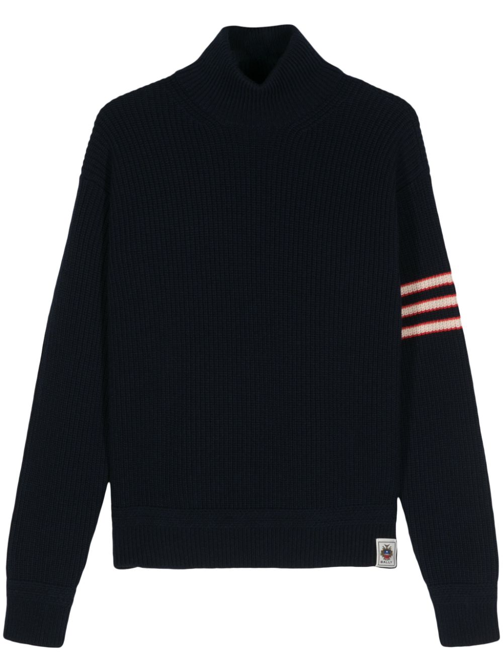 Fisherman's knitted jumper - Blue