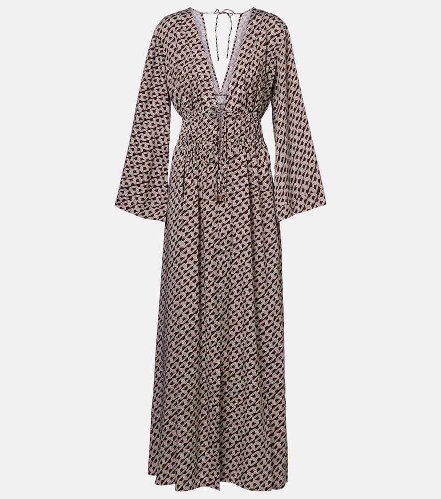 Maja printed kaftan