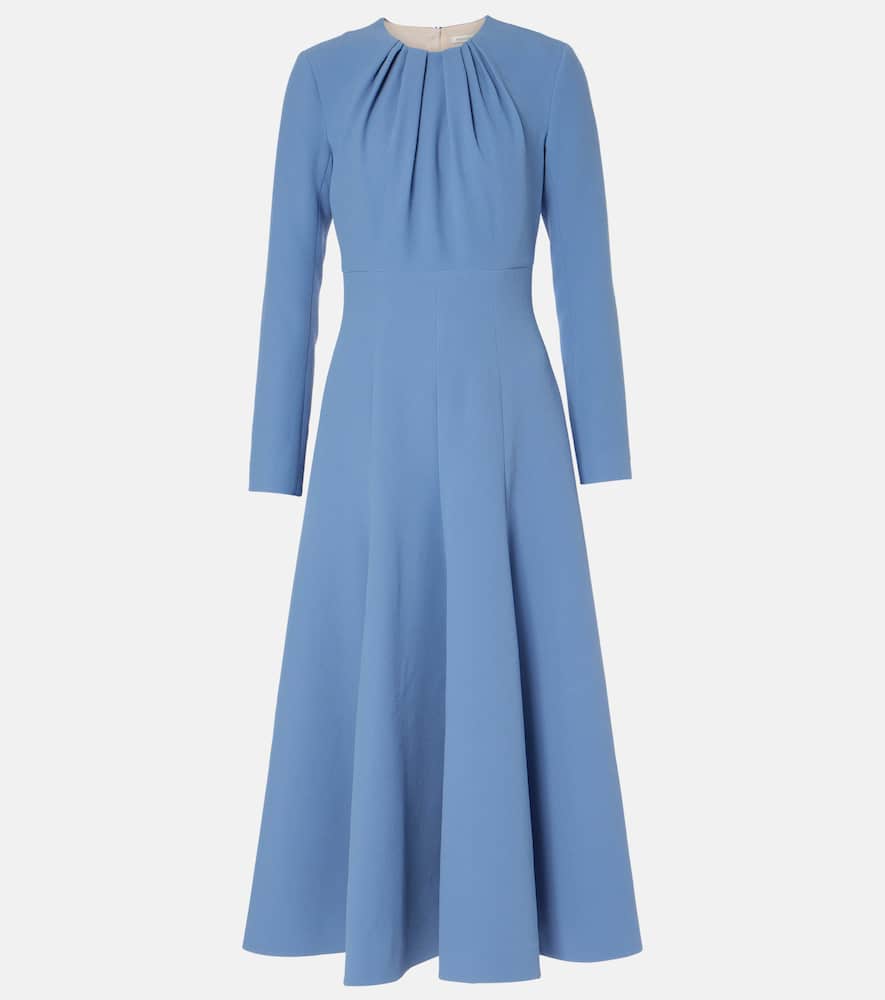 Belgium pleated midi dress