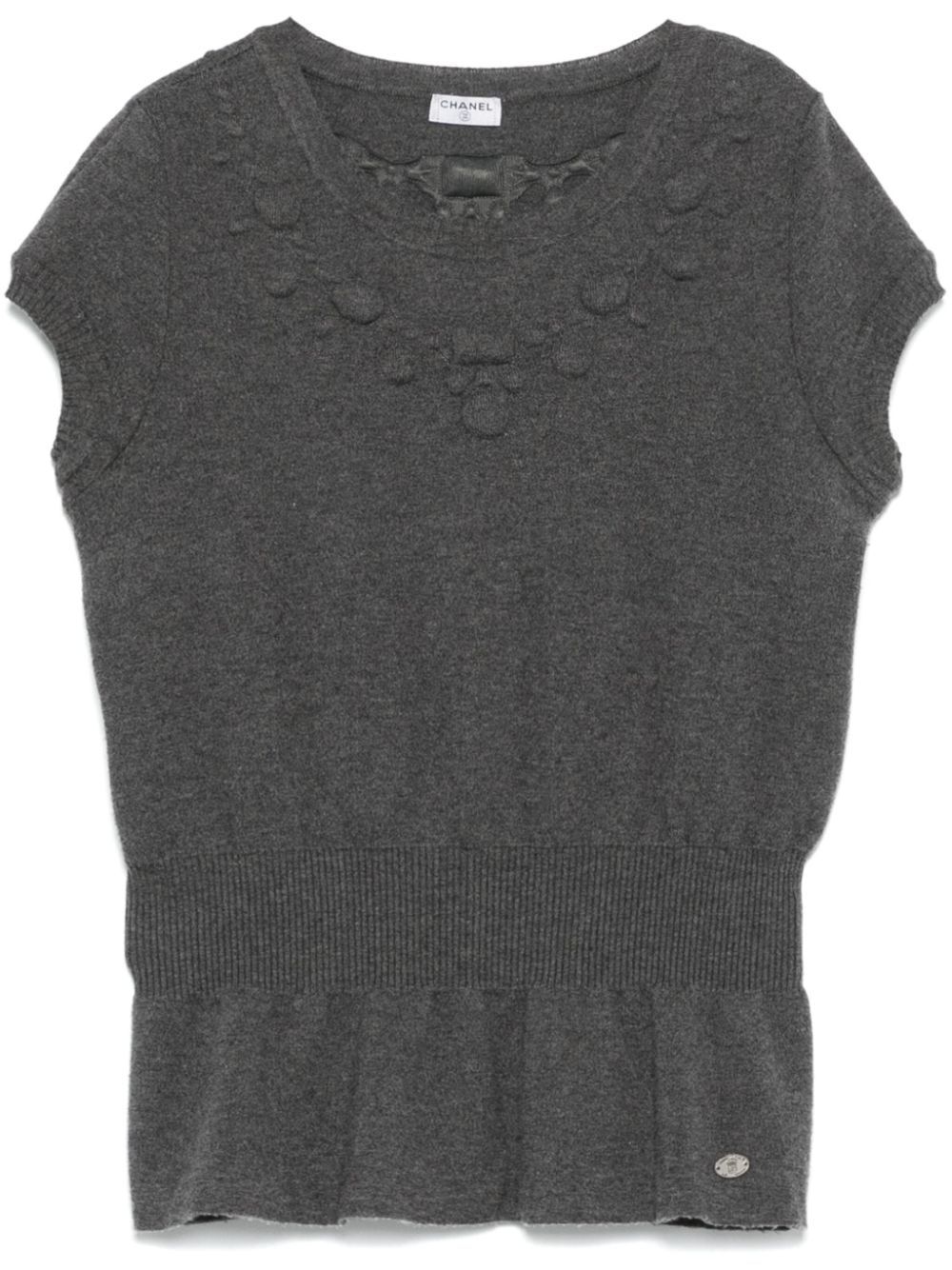 2010s wool top - Grey