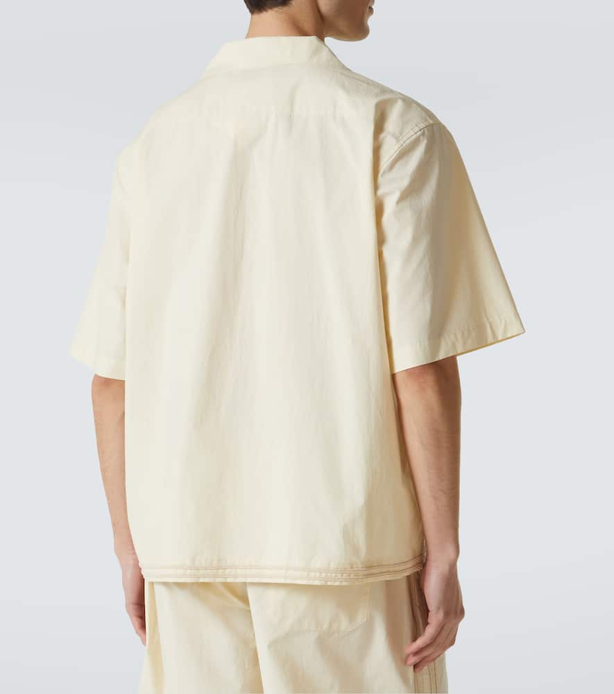 Cotton bowling shirt