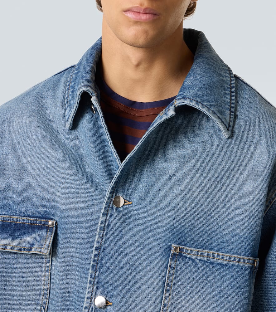 Denim field jacket