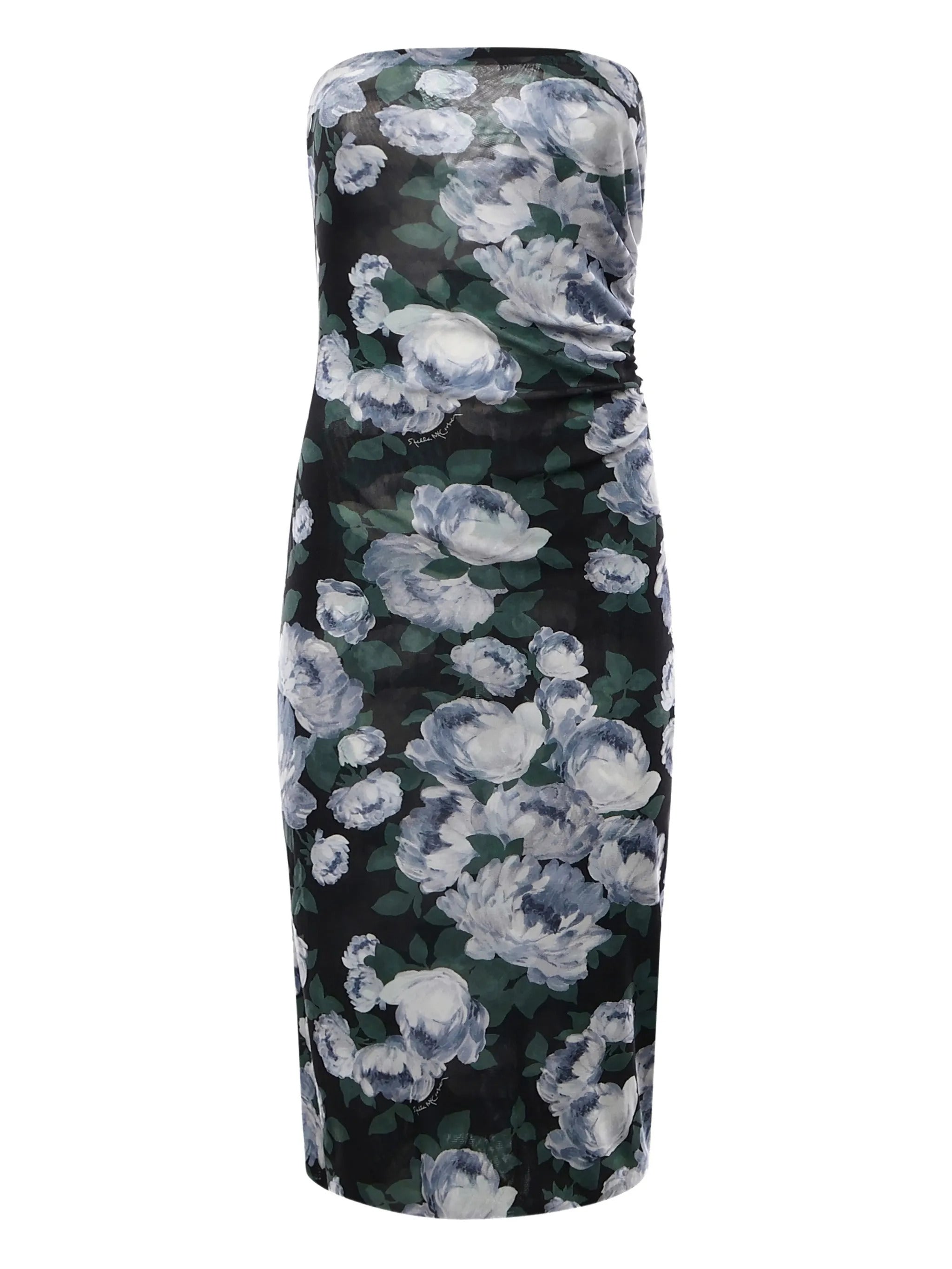 Women's Stretch-Mesh Zip-Front Dress (Size S)