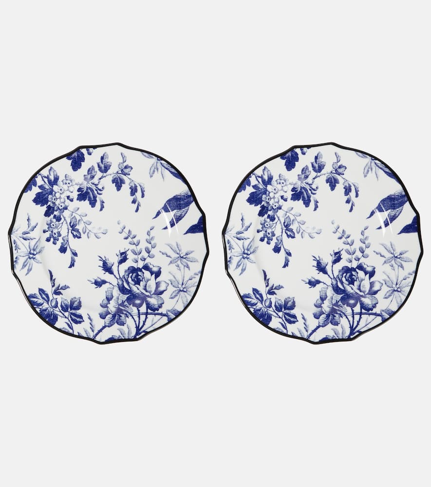 Gucci Herbarium set of 2 dessert plates
