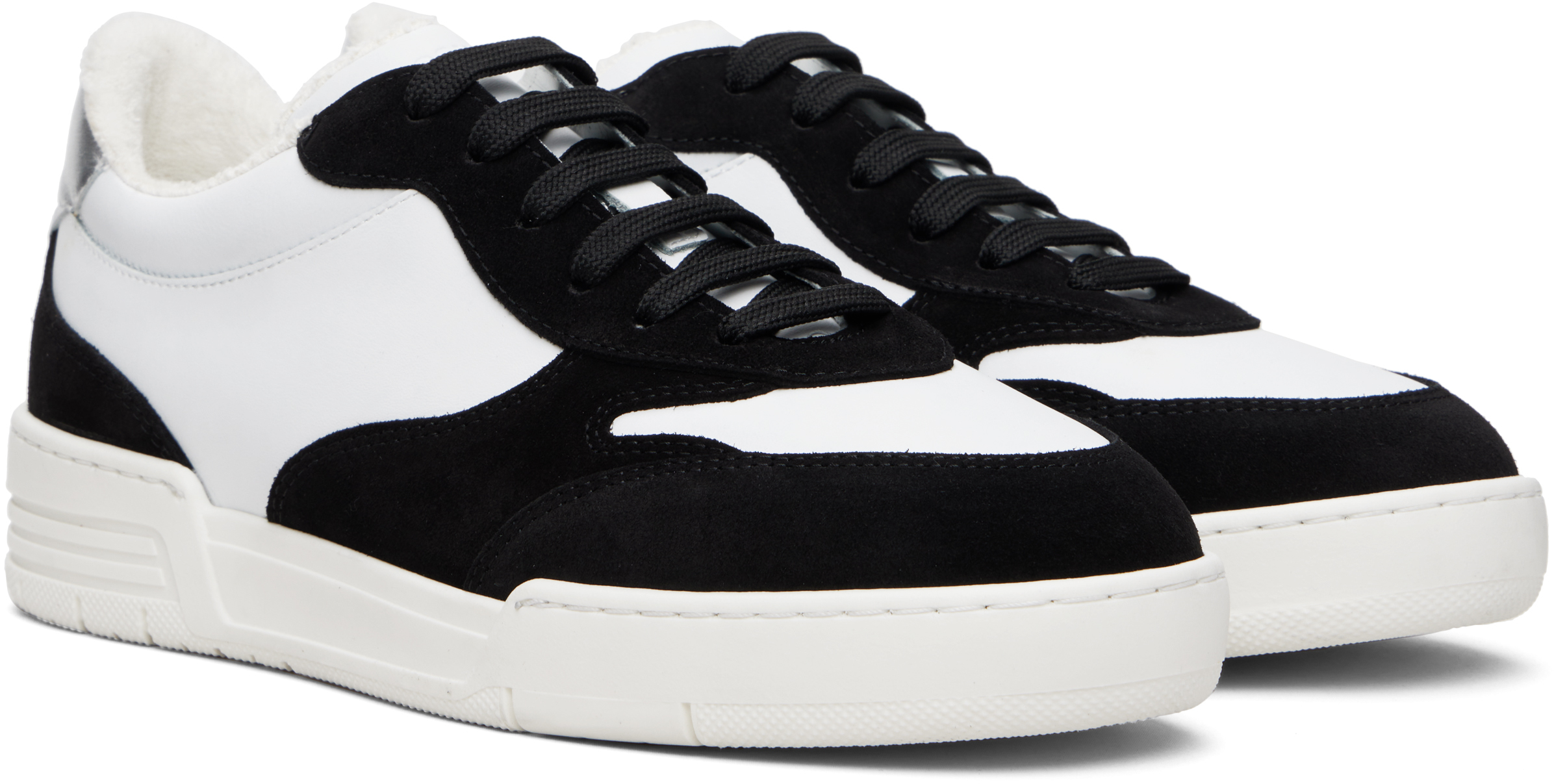 Black & White Streetball Sneakers