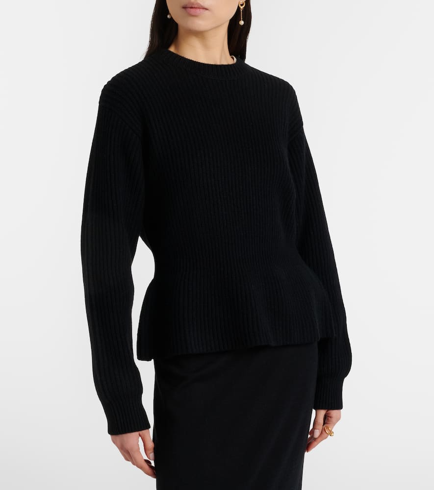 Miriella ribbed-knit cashmere sweater