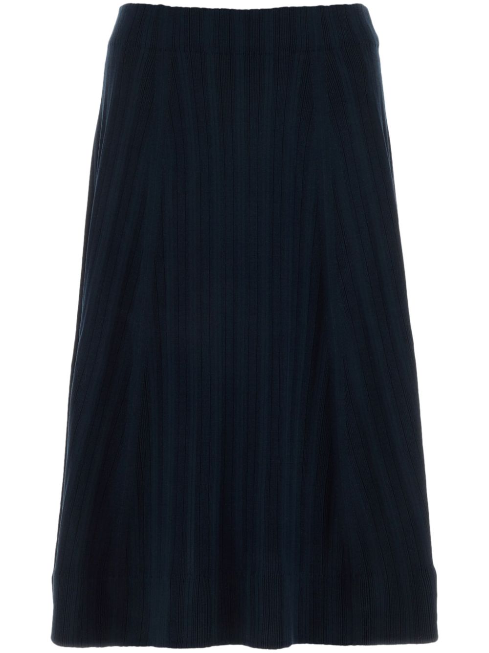 Silk skirt - Blue