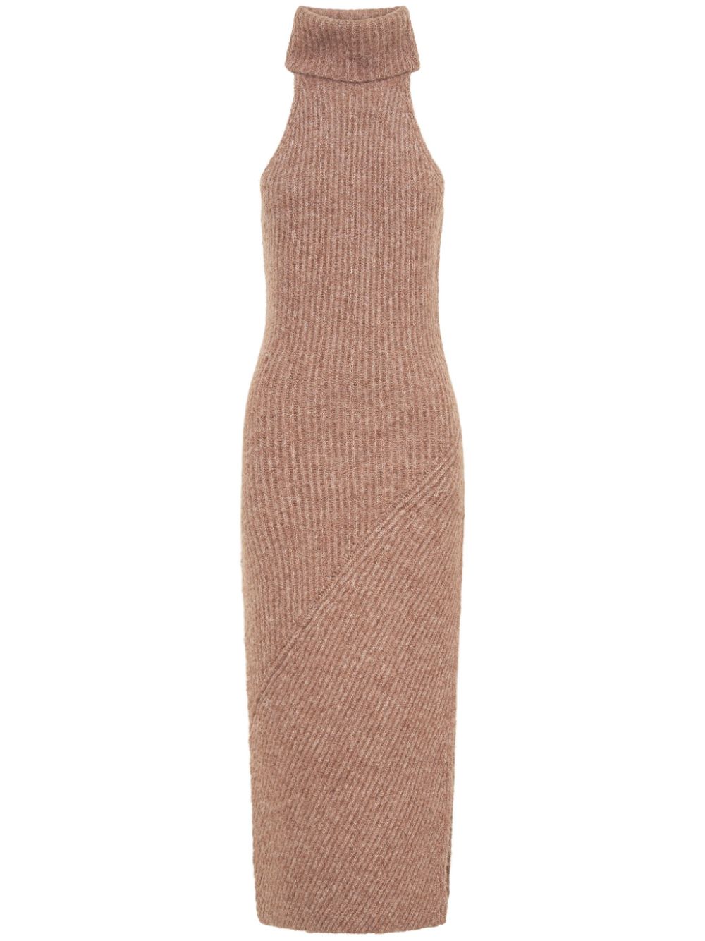 Kiandra ribbed dress - Neutrals
