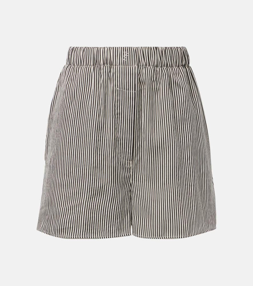 The Frankie Shop Lui striped shorts