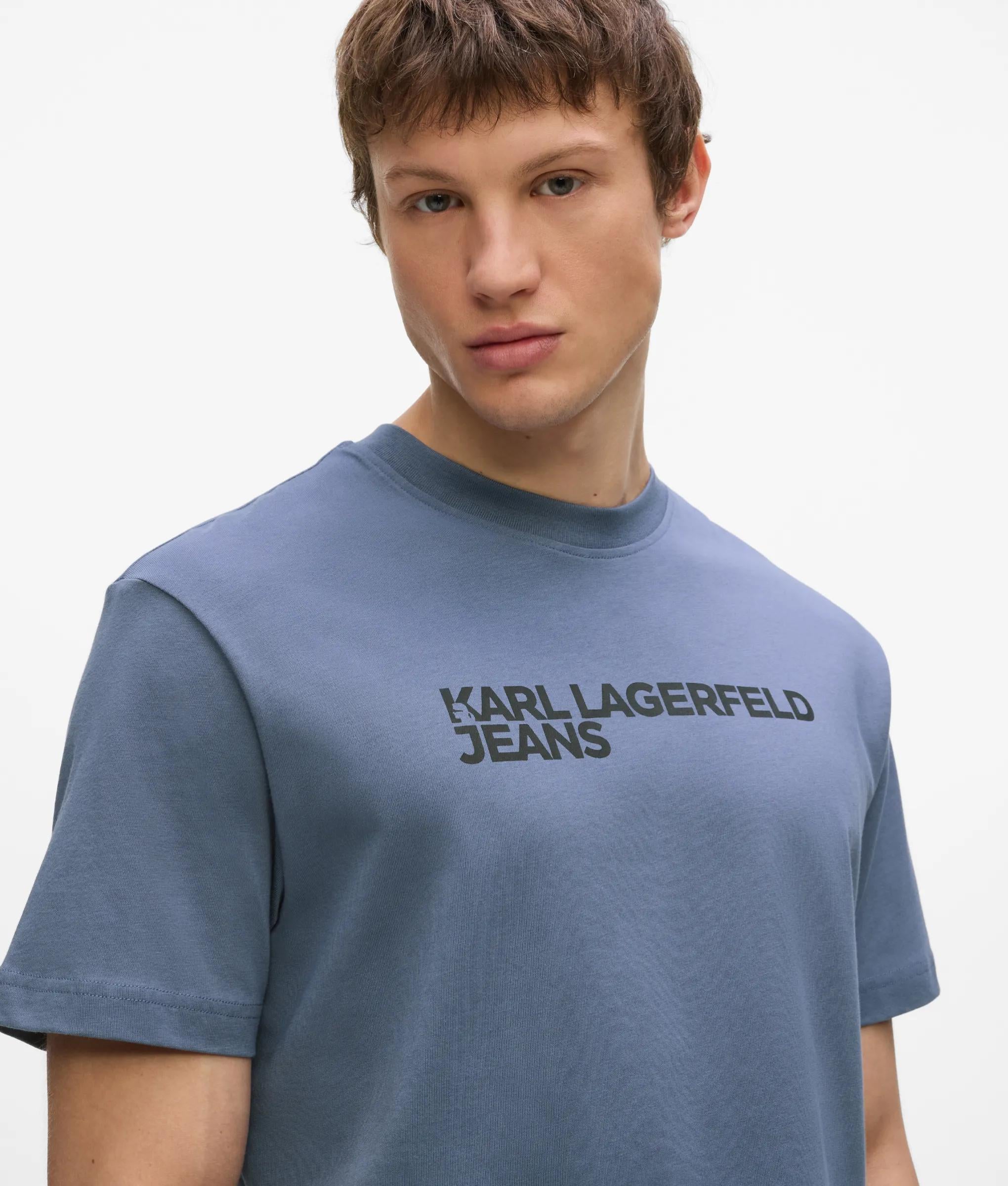 Kl Jeans - Logo T-shirt, Man, Blue