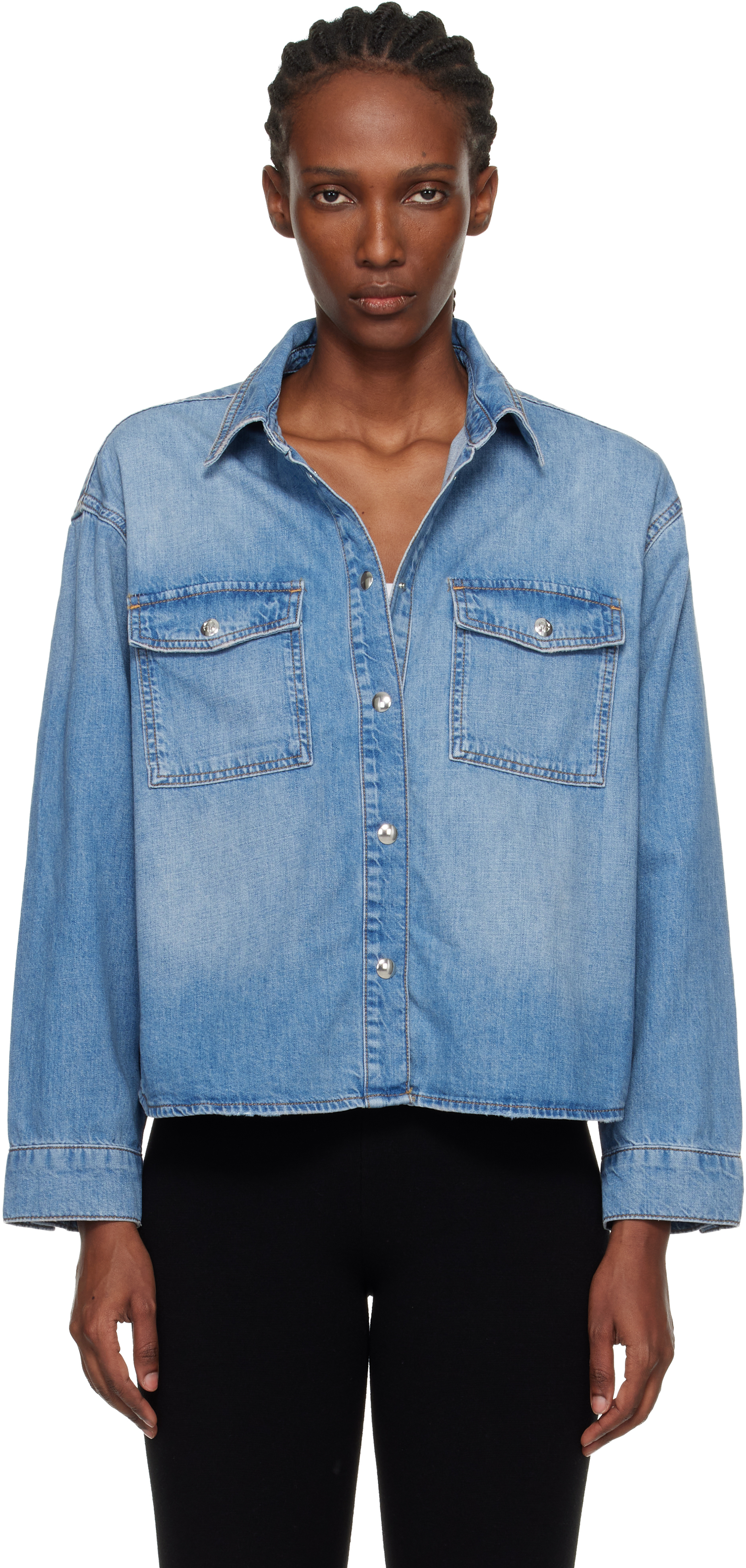 Blue Paxton Denim Shirt