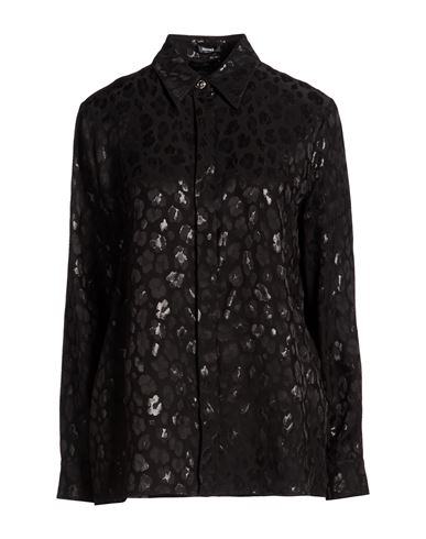 Woman Shirt Black Size 2 Silk, Viscose, Polyamide