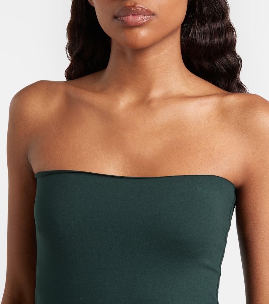 Oda jersey crêpe maxi dress