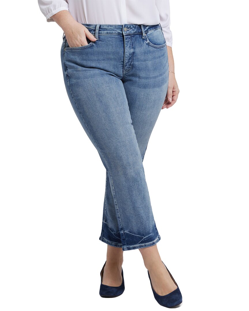 NYDJ Plus Marilyn Torrent Peak Ankle Crop Jean