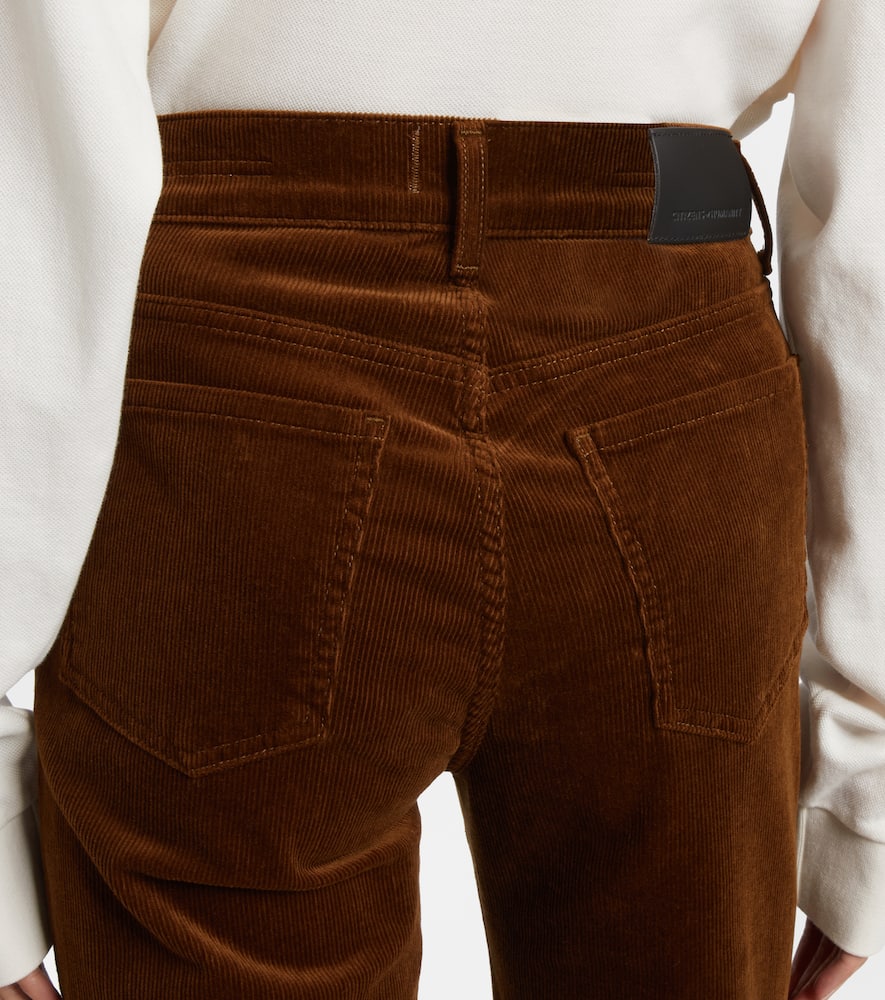 Kimberly cotton corduroy flared pants