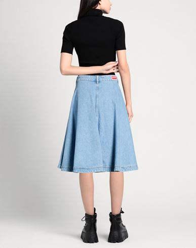 Woman Denim skirt Blue Size 26 Cotton