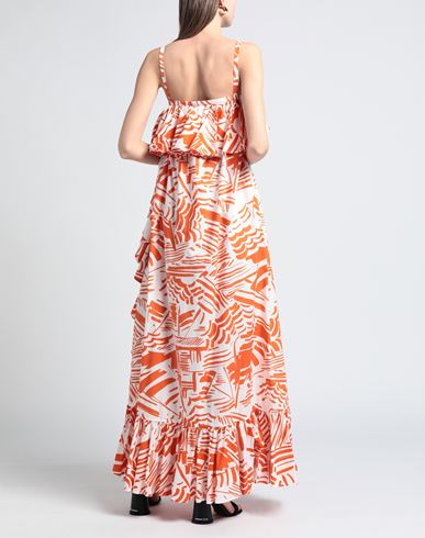 Woman Long dress Orange
