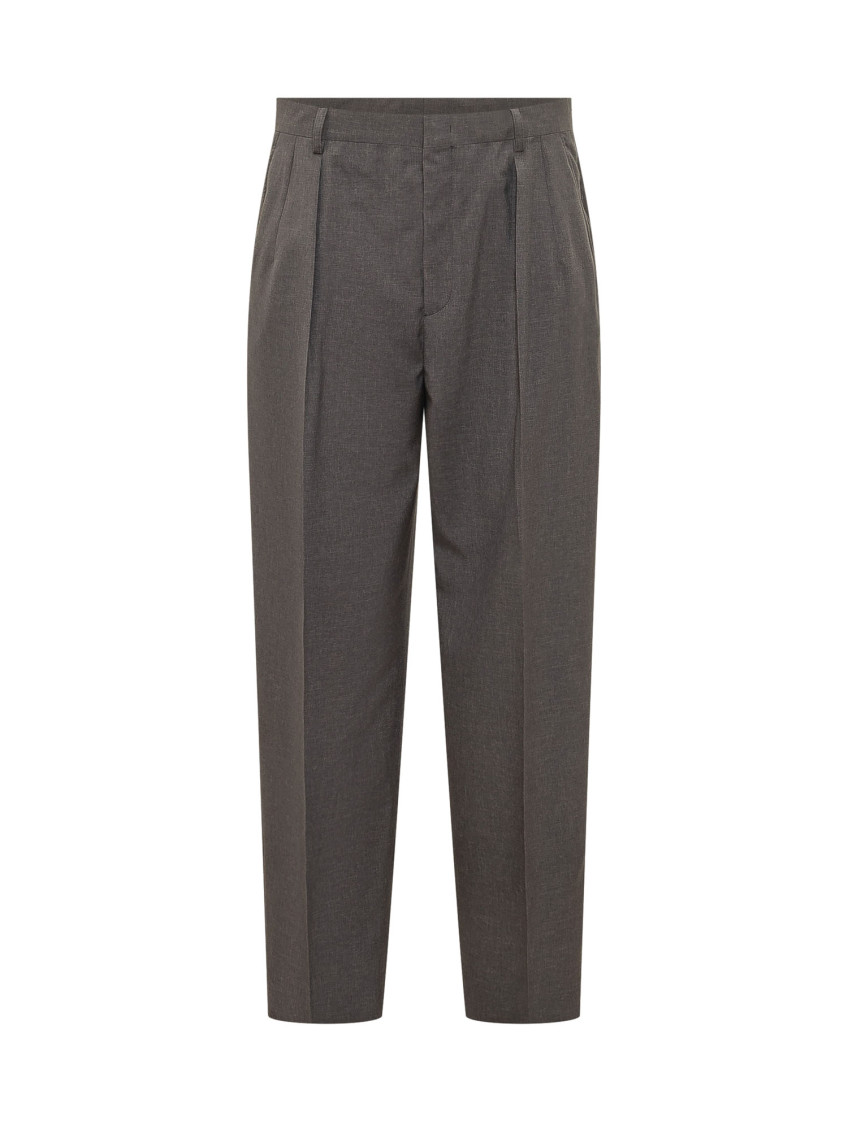 Dark Grey Pleated Pants
