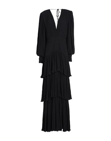 Woman Maxi dress Black Size 4 Polyamide