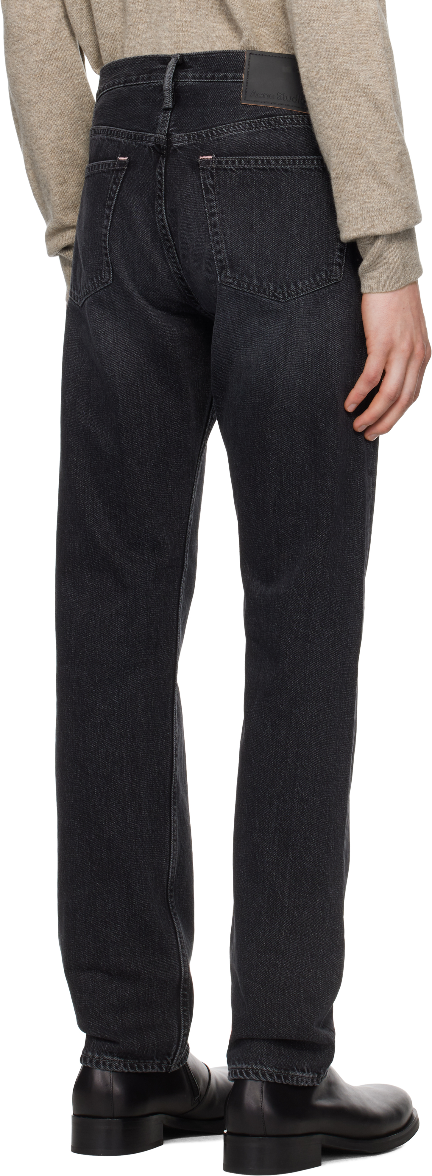 Acne Studios Black Regular Fit 1996 Jeans