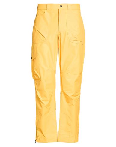 Man Pants Marigold Size 29 Cotton, Polyamide