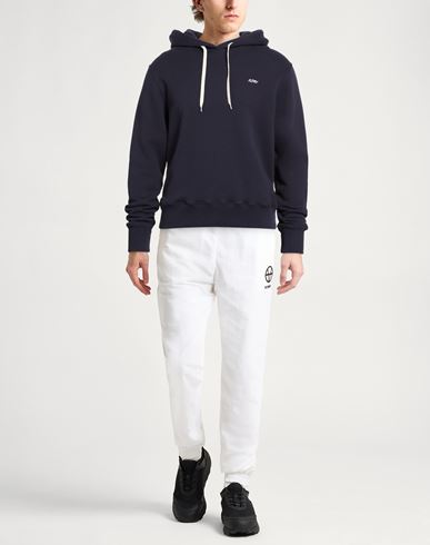 Man Sweatshirt Midnight blue Size L Cotton, Elastane