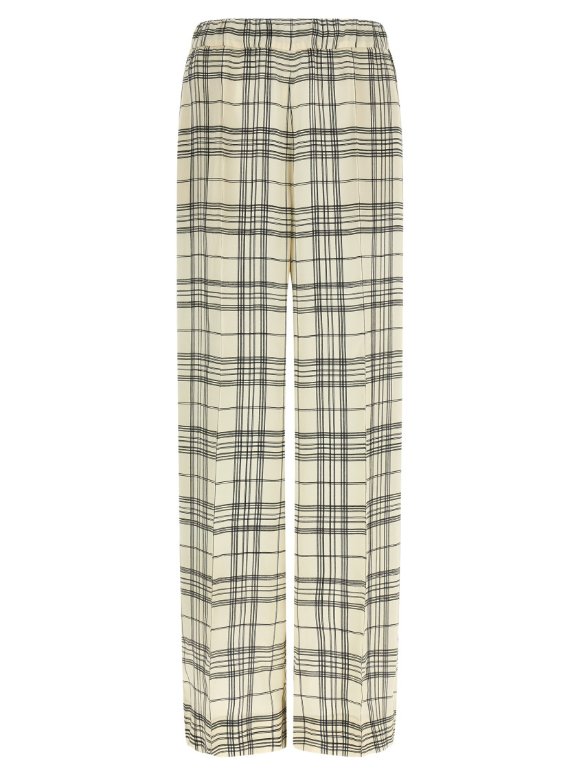Fluid Viscose Pants Beige