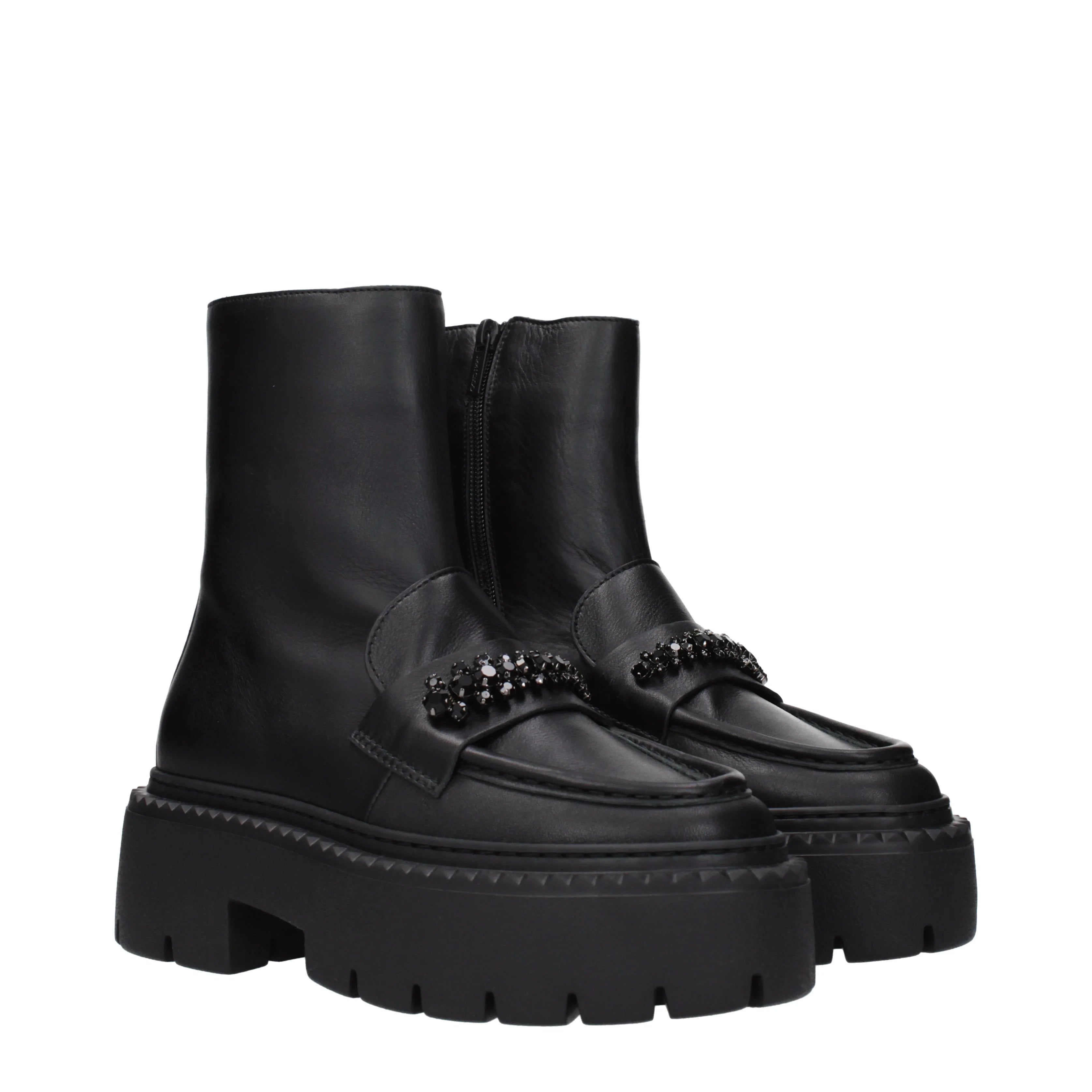 Jimmy Choo Bryer Women's Ankle Boots Black Leather