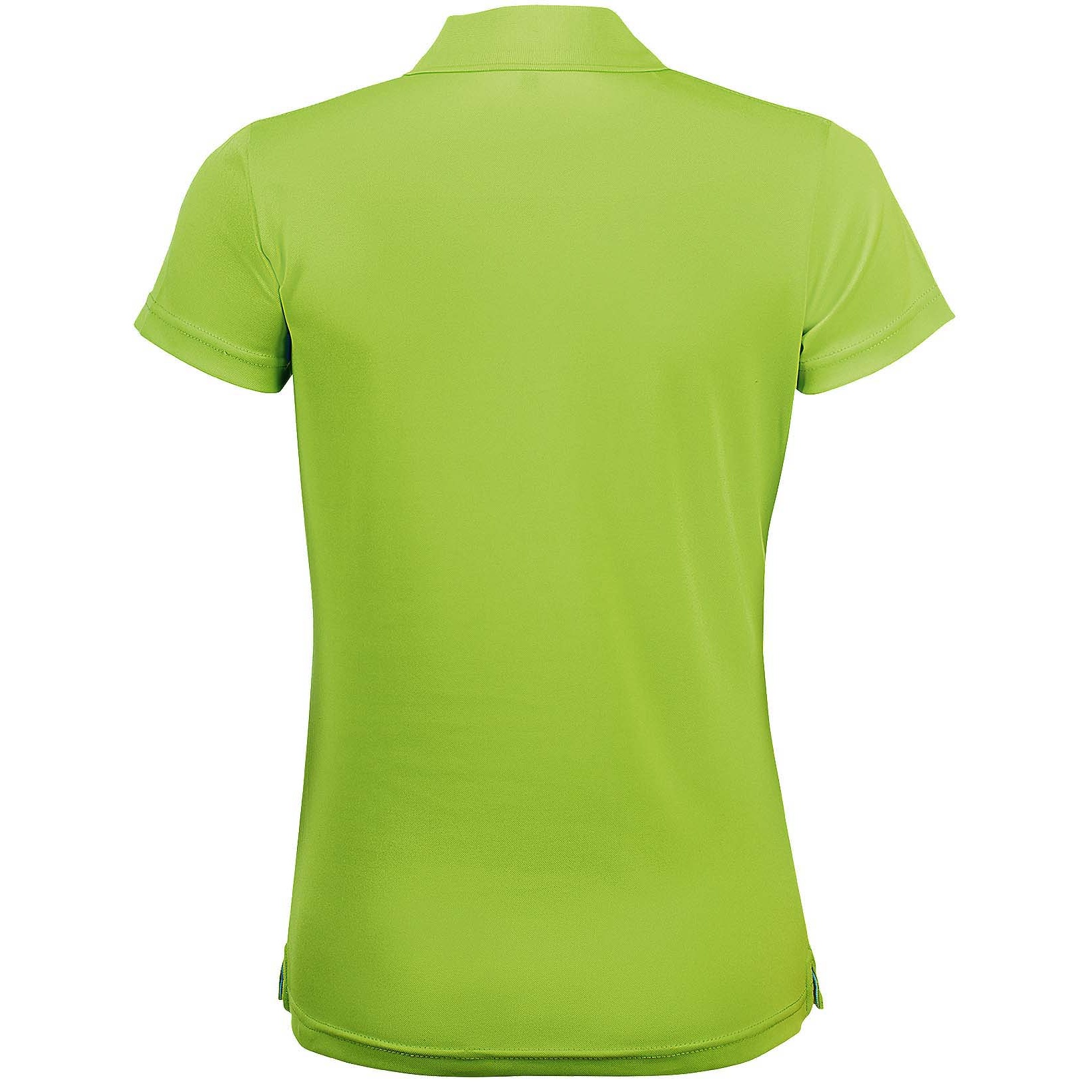 SOLS Dames/dames Performer korte mouw Pique Polo Shirt Appelgroen