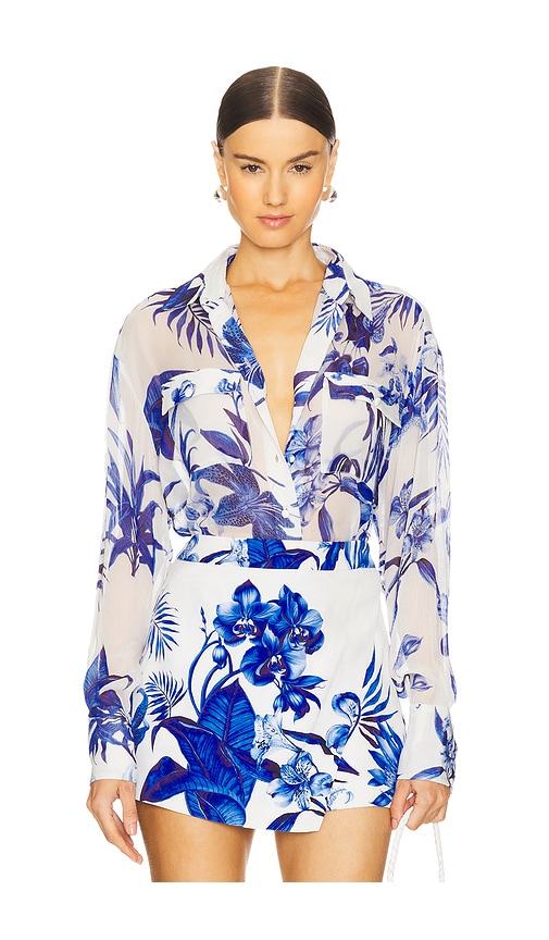 ROCOCO SAND Top in Blue. - XL also in XXS