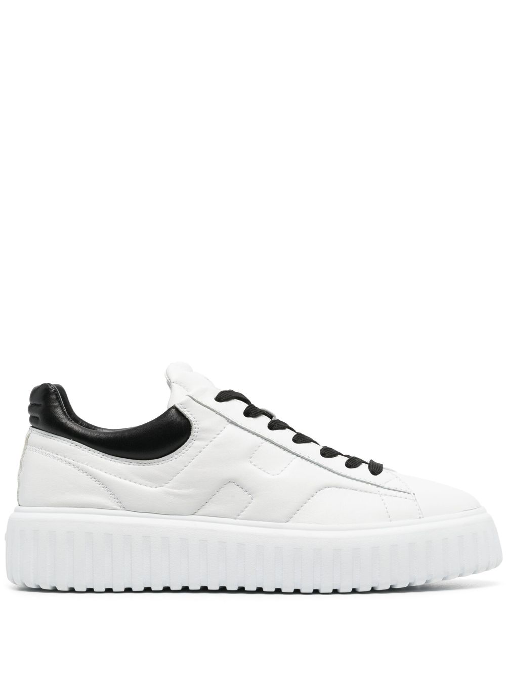 H-Stripes low-top sneakers - White