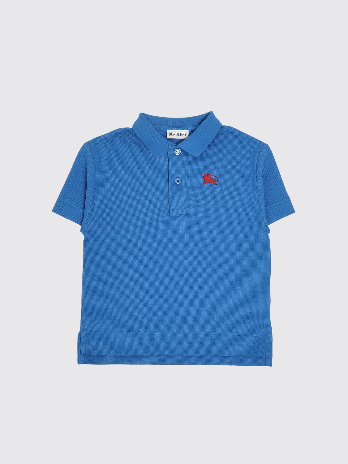 Polo Shirt Kids color Gnawed Blue