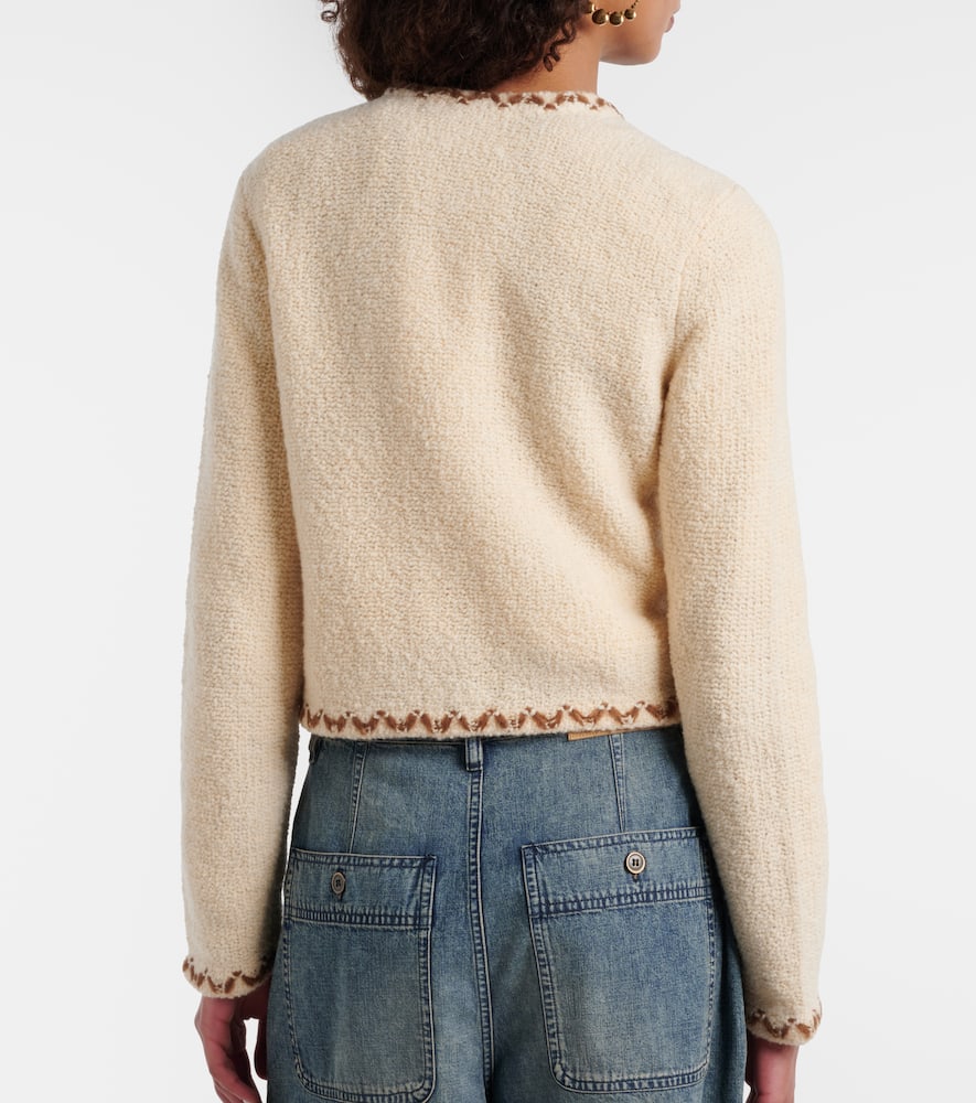 Rochelle wool-blend tweed cardigan