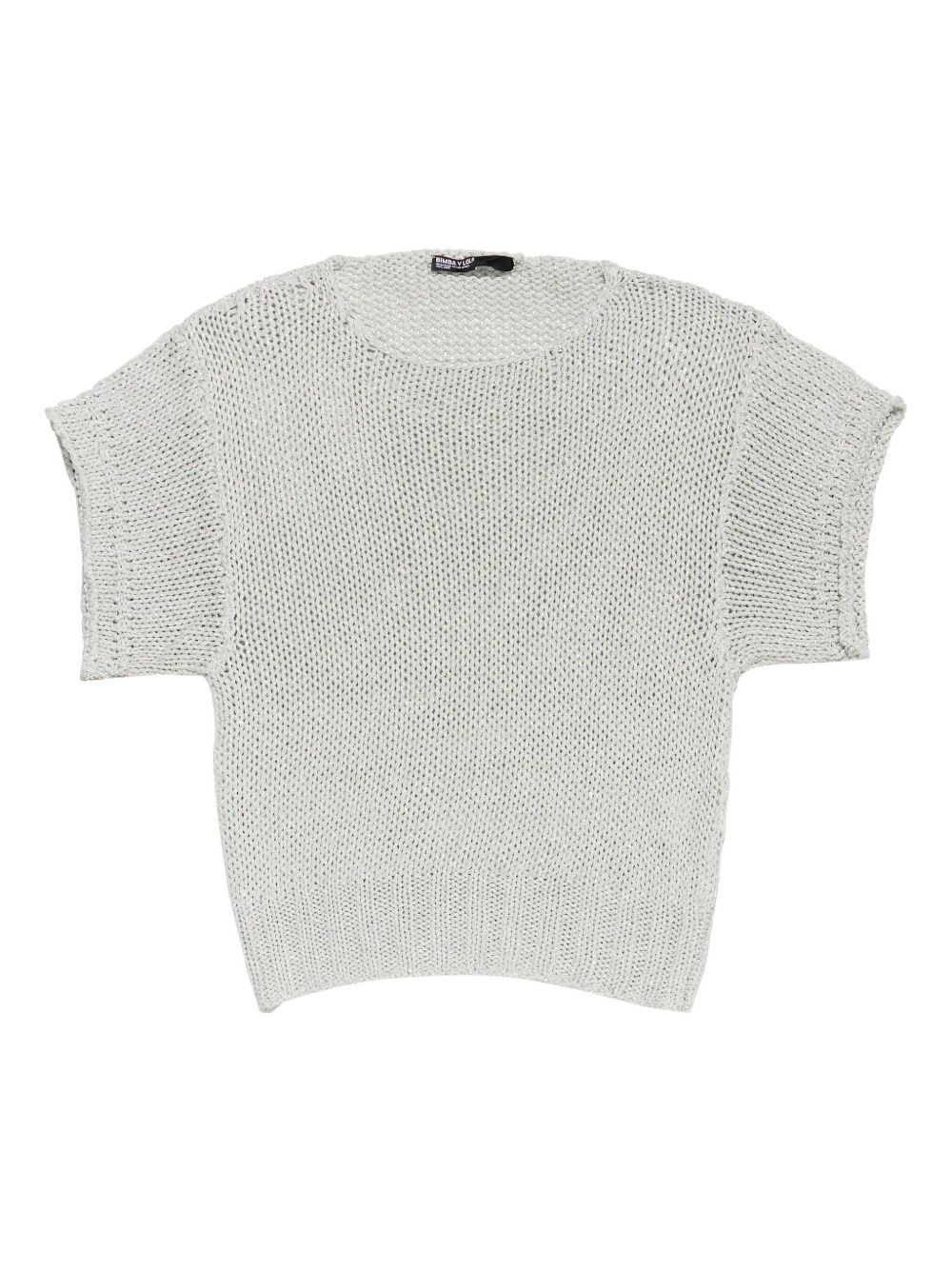 Bimba y Lola oversized knitted top - Grey