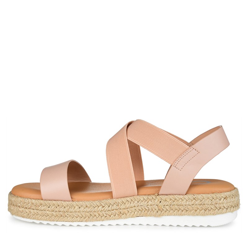 Women's Caroline Espadrille Strappy Sandals (Pink)