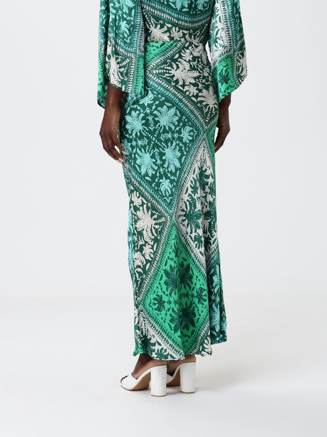 Skirt Woman color Green