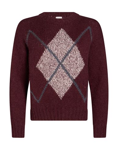Woman Sweater Burgundy Size XL Alpaca wool, Wool, Polyamide, Polyester