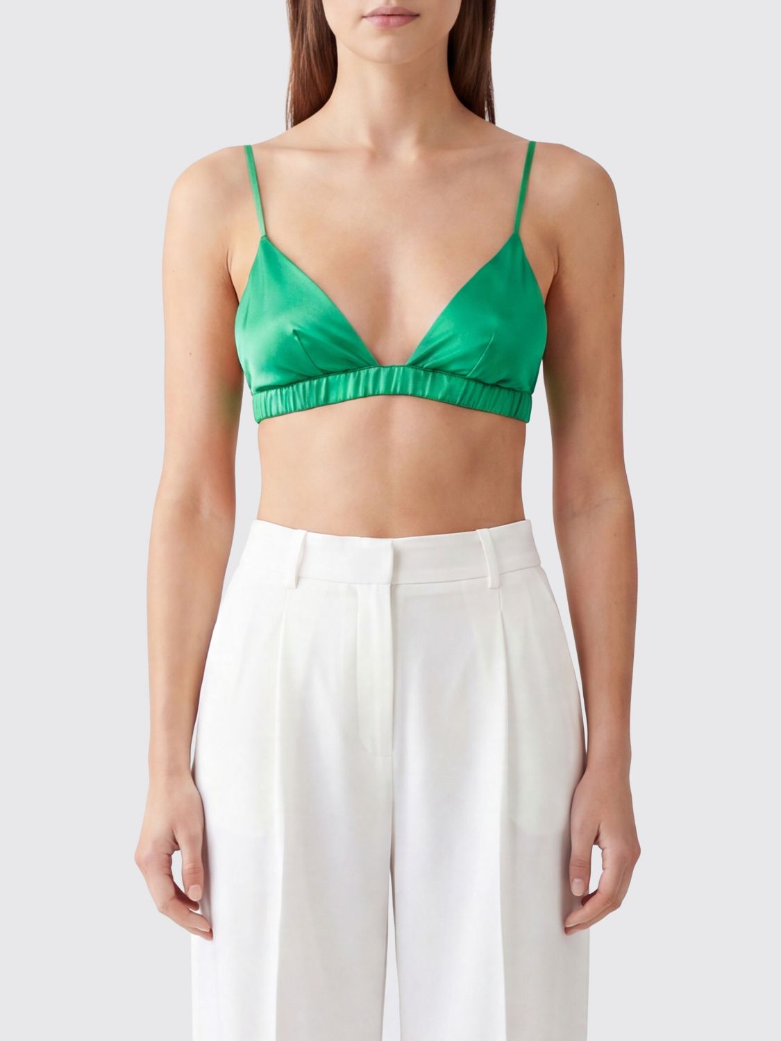 Top Woman color Green